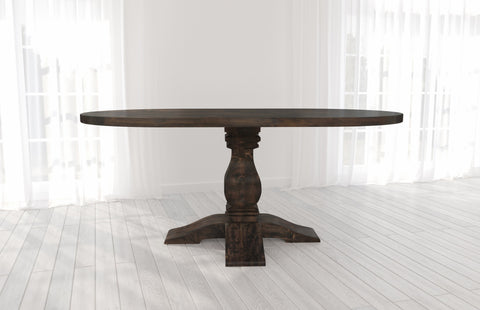 Oval Heirloom Pedestal Table