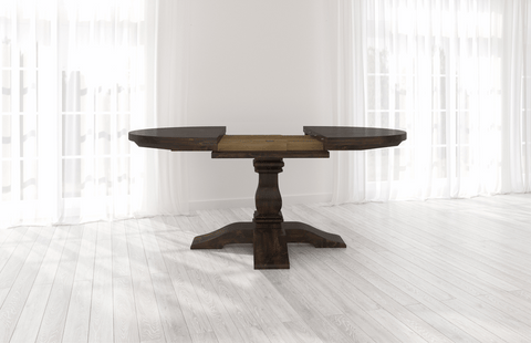 Expandable Round Heirloom Pedestal Table