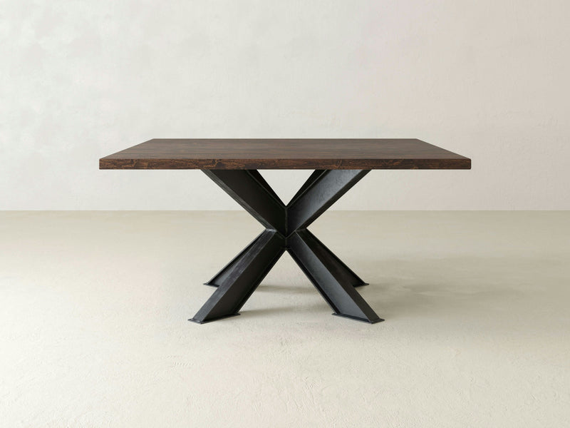 Shiloh Square Dining Table - Tobacco