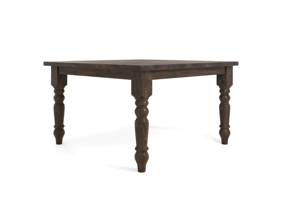 12 Seater Dining Table - Turned Leg Square Table for 12 | James+ 