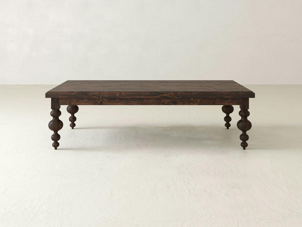 Olivia Turned Leg Coffee Table James James