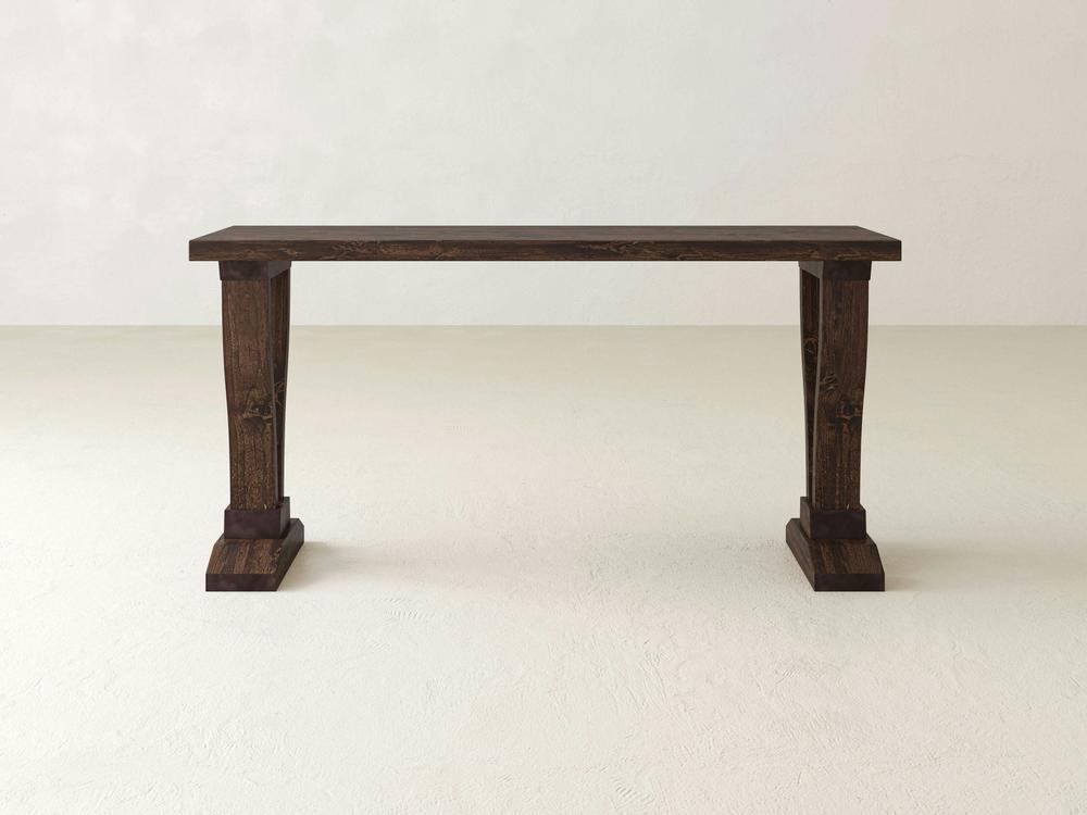 Handcrafted console table top
