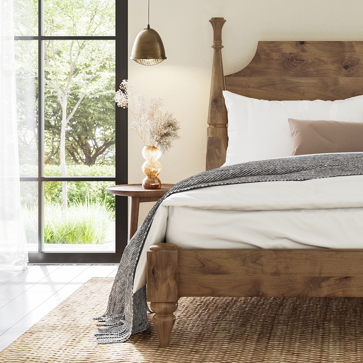 Stella Hardwood Bed – James+James